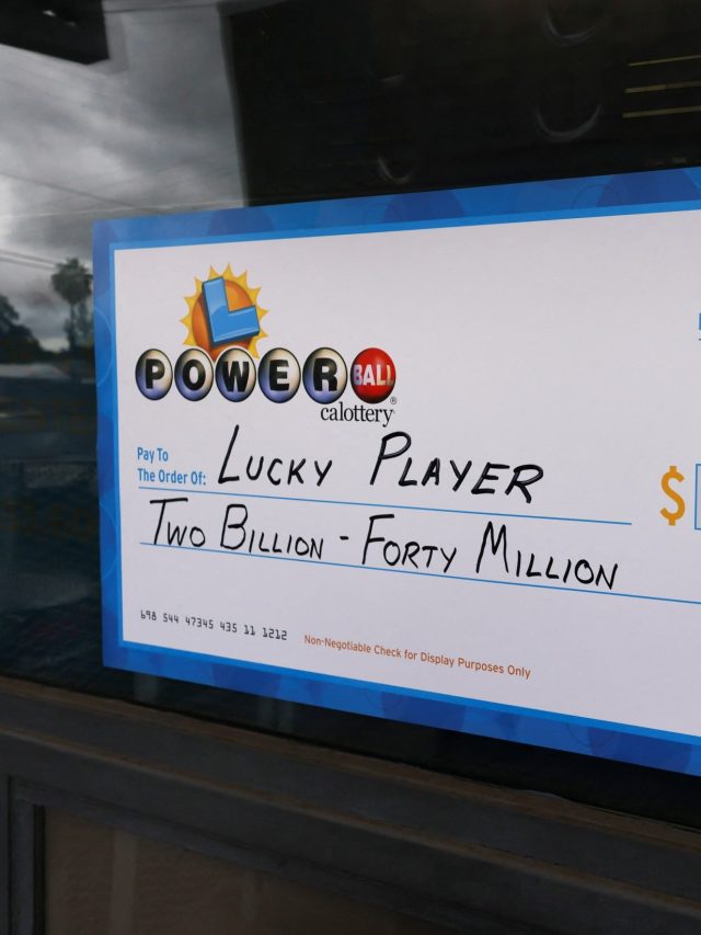One winning ticket sold for $1.08 billion Powerball jackpot
